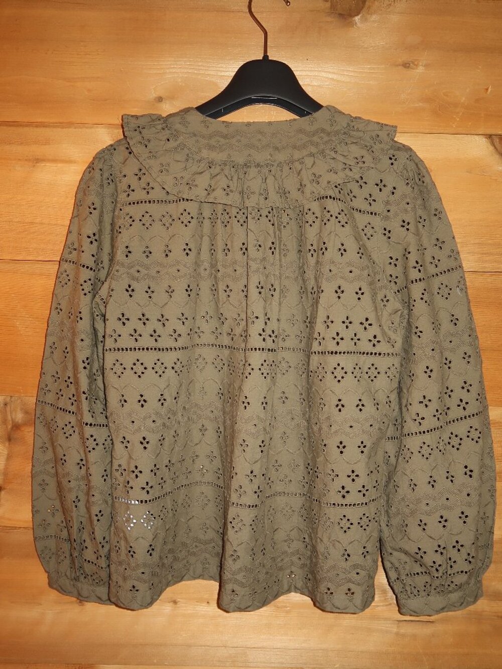 NEW RRL Ralph Lauren Eyelet Embroidered Blouse - Picture 13 of 15